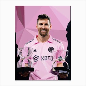 Lionel Messi Canvas Print