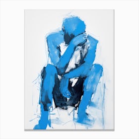 'Blue' 1 Canvas Print