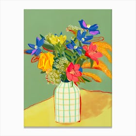 Vase Of Flowers 13 Canvas Print