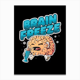 Brain Freeze Canvas Print