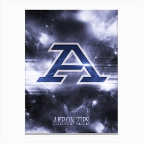 Akron Zips Canvas Print