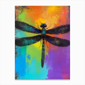 Dragonfly Art Canvas Print