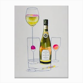 Moscato D'Asti Cocktail Poster Canvas Print