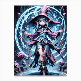 Dark Magician Girl Canvas Print