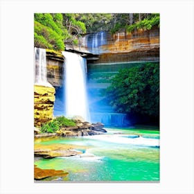 Waterfall Beach, Australia Majestic, Beautiful & Classic (1) Canvas Print