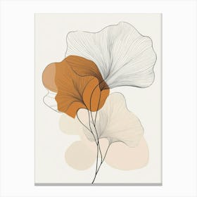 Ginkgo Ii Canvas Print 3 Canvas Print