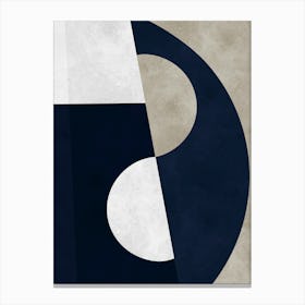 Modern geometric shapes 5 Canvas Print