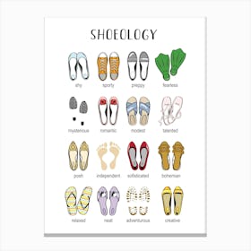 Shoelogy Canvas Print