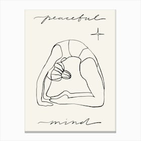 Peaceful Mind Canvas Print