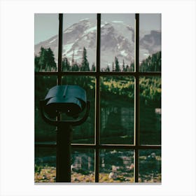 Looking at Rainier Canvas Print