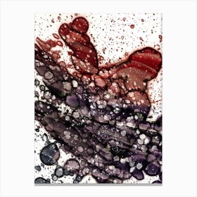 Alcohol Ink Abstraction 3 Canvas Print