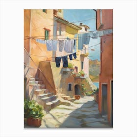 Laundry Poems 3 Canvas Print