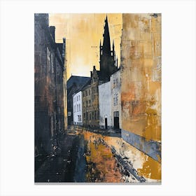 Bruges Street Canvas Print