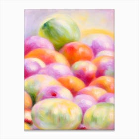 Watermelon 3 Painting Fruit Canvas Print
