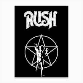 Rush Logo 1 Canvas Print