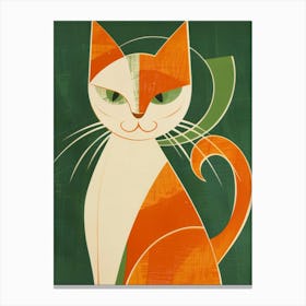 Orange Cat 3 Canvas Print