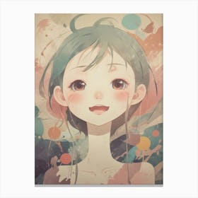 Anime Girl 5 Canvas Print