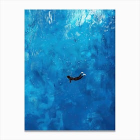 Scuba Diver Canvas Print