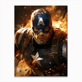 Captain America 40 Canvas Print