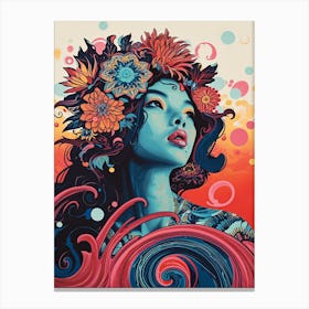 Asian Woman Canvas Print