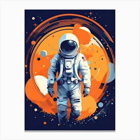 Stellar Adventurer: Astronaut's Quest Canvas Print