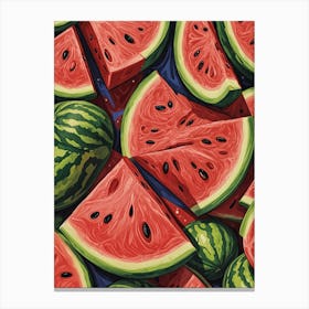 Watermelon no2 Canvas Print