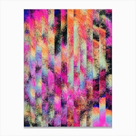 Psychedelic Abstract Painting Canvas Print