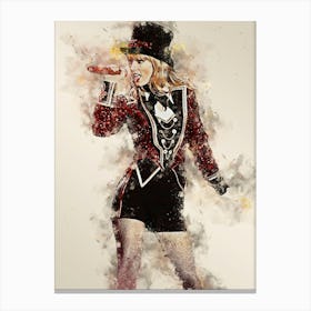 Taylor Swift 49 Canvas Print