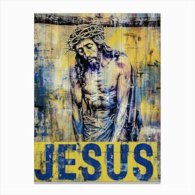 King of Kings | Jesus Poster Canvas Print