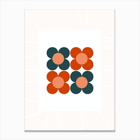 Flower Pattern Canvas Print