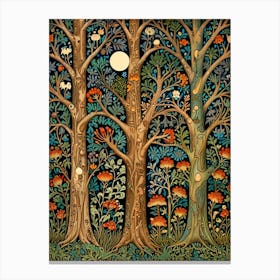 William Morris Flora And Fauna 12 Canvas Print