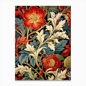 Floral Wallpaper 8 Canvas Print