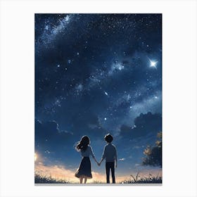 Starry Night 1 Canvas Print