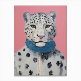 Snow Leopard Canvas Print