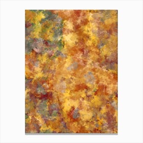 Abstract Digital Oil Painting Autumn Canvas Print