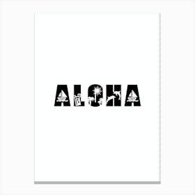 Aloha Summer Canvas Print