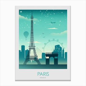 Paris France Canvas Print