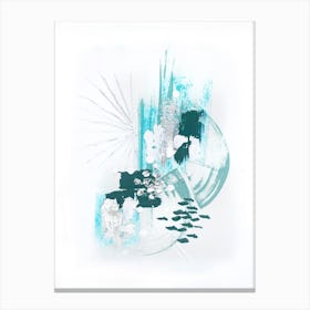 Abstract Mint 2 Canvas Print
