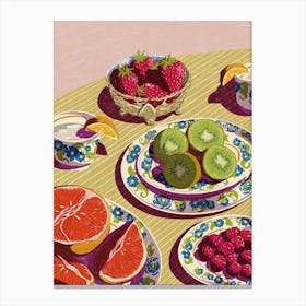 Summer Fruits Canvas Print