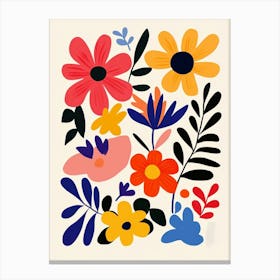 Floral Print Canvas Print