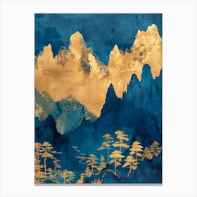 Chinese Mountains 75 Canvas Print