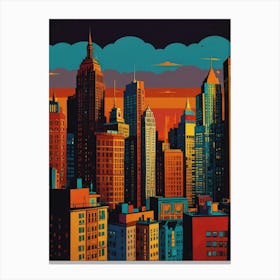 Cityscape 15 Canvas Print