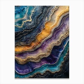 Stunning Whimsical Marble 20 Canvas Print