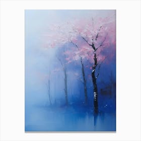 Sakura Trees Canvas Print