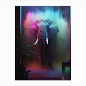 The Elephant Canvas Print