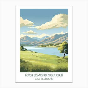 Loch Lomond Golf Club   Luss Scotland 2 Canvas Print