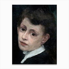 Brother Of Marie Le Cœur, Pierre Auguste Renoir Canvas Print
