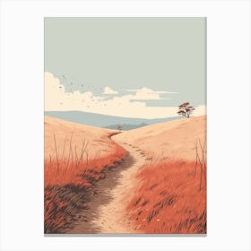 The Cotswold Way England 1 Hiking Trail Landscape Canvas Print