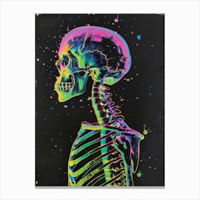 Skeleton 11 Canvas Print