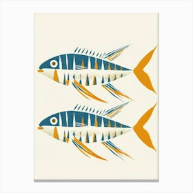 Two Fish 5 Canvas Print